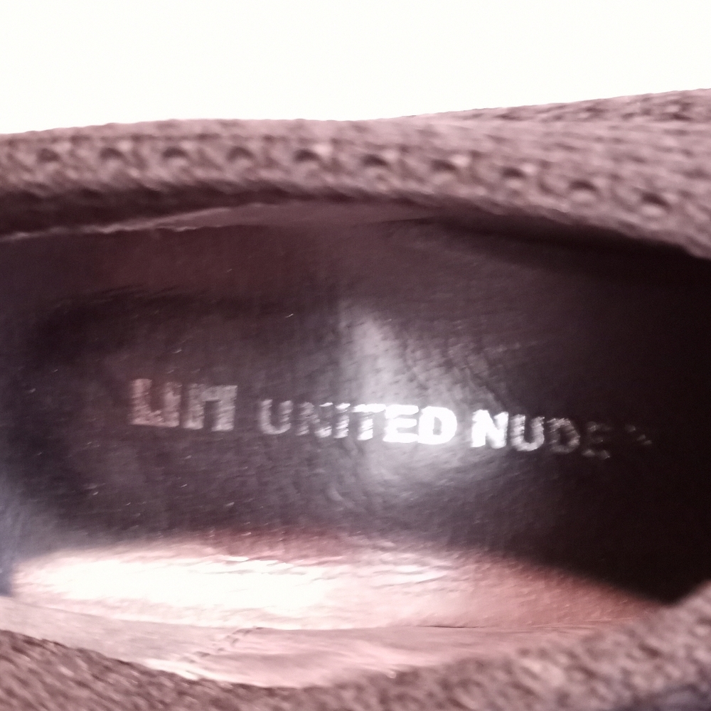 UNITED NUDE Woven Elastic "Foldover" Ankle Bootie - Picture 4 of 9